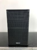 2 x Nexo PS10 Speakers In A Wheeled Flight Case - Ref: 442 - CL581 - Location: Altrincham