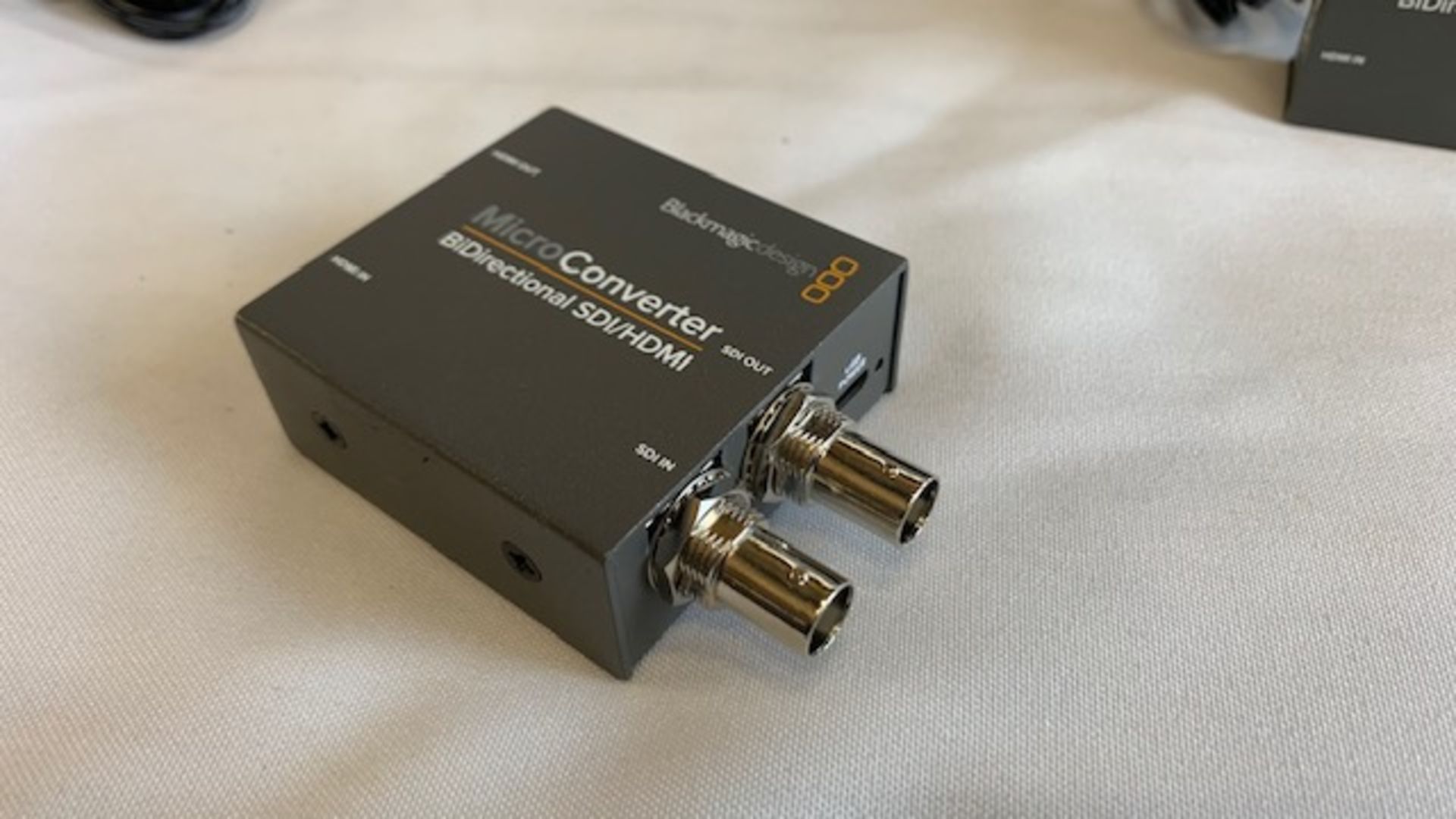 2 x Blackmagic design MicroConverter BiDirectional SDI/HDMI with PSU - Ref: 1124 - CL581 - Location: - Image 3 of 3