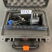 1 X Blustream 4-Way 4K HDMI 2.0 Splitter With PSU In Peli Case - Ref: 1332 - CL581 - Location: