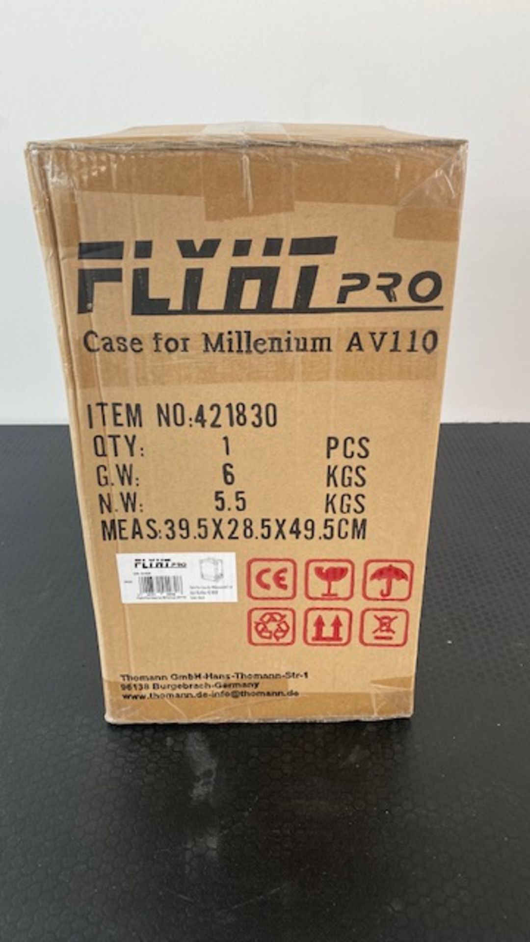 1 x FLYHT PRO Flight Case For Millenium AV110 - New / Unopened - Ref: 935 - CL581 - Location: - Image 2 of 6