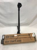 1 x Pair of microphone stands in boxes - Ref: 1180 - CL581 - Location: Altrincham WA14