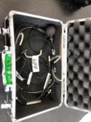 3 x AKG Headset Microphones - In Case - Ref: 677 - CL581 - Location: Altrincham WA14