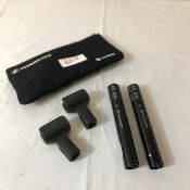 2 X Sennheiser Shotgun Microphones - Ref: 6218 - CL581 - Location: Altrincham WA14Items will be