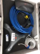 1 x Polycom Conference Phone System Including Cables In Flight Case - Ref: 357 - CL581 - Location: