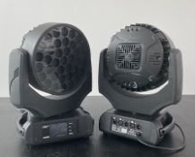 2 x Robe Robin 600 Moving Head/Wash In Flight Case - Ref: 880 - CL581 - Location: Altrincham