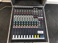 1 x Soundcraft 8 Channel Audio Mixing Desk - Ref: 475 - CL581 - Location: Altrincham WA14