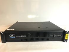 1 x QSC Audio RMX 2450 2 Channel Power Amplifier - Ref: 1069 - CL581 - Location: Altrincham WA14