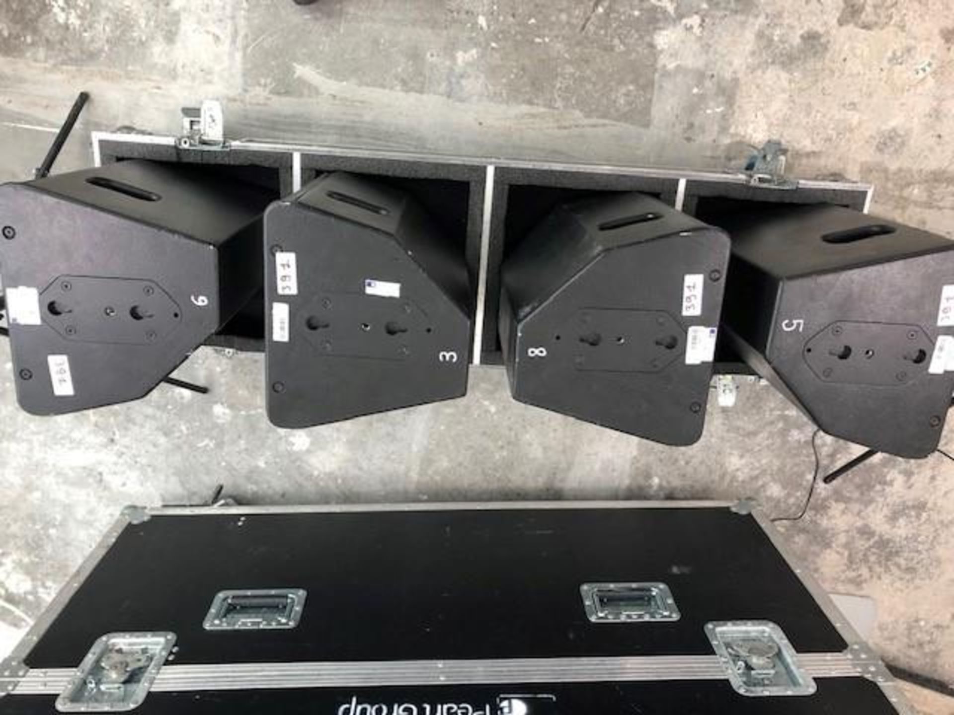 Set Of 4 x Nexo PS10 Loudspeakers In A Flight Case - Ref: 435 - CL581 - Location: Altrincham WA14 - Image 3 of 3