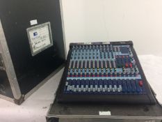 1 x MIDAS VENICE 16 CHANNEL MIXING DESK Including FLIGHT Case - Ref: 762 - CL581 - Location: