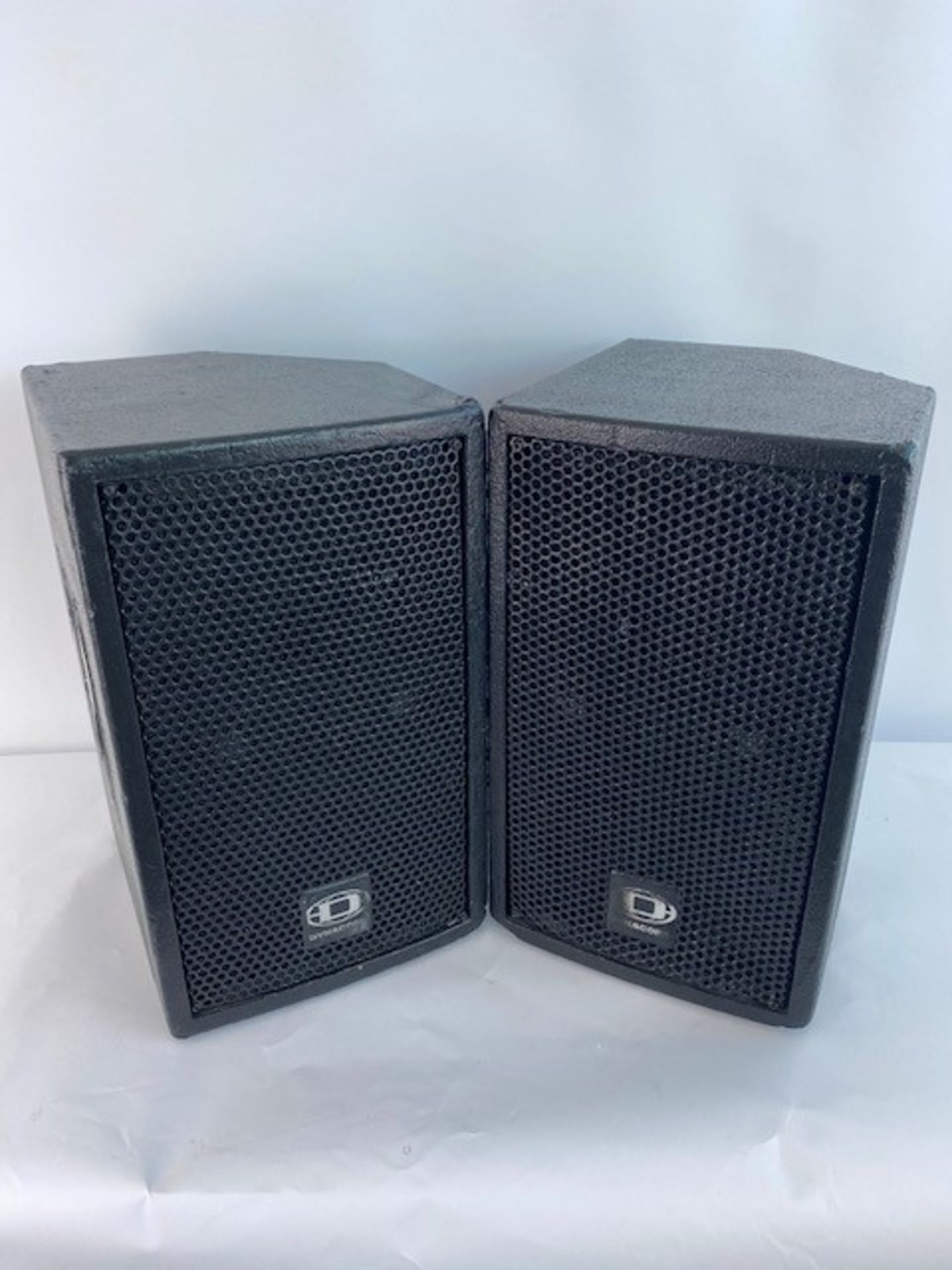 2 x Dynacord LM8-2 300w 8ohms Passive Speakers (pair of) In Individual Gator Carry Bags - Ref: 122 -
