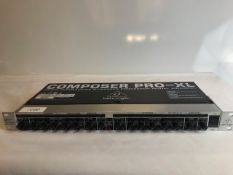 1 x Behringer Composer PRO-XL MDX2600 Dynamics processor - Ref: 1060 - CL581 - Location: