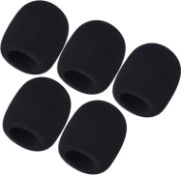 9 X Microphone Pop Filters, Black - Ref: 6219 - CL581 - Location: Altrincham WA14Items will be