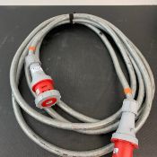 1 X 63Amp 3 Phase 10M Reinforced Cable - Ref: 1360 - CL581 - Location: Altrincham Wa14