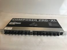 1 x Behringer Composer PRO-XL MDX2600 Dynamics processor - Ref: 1059 - CL581 - Location: