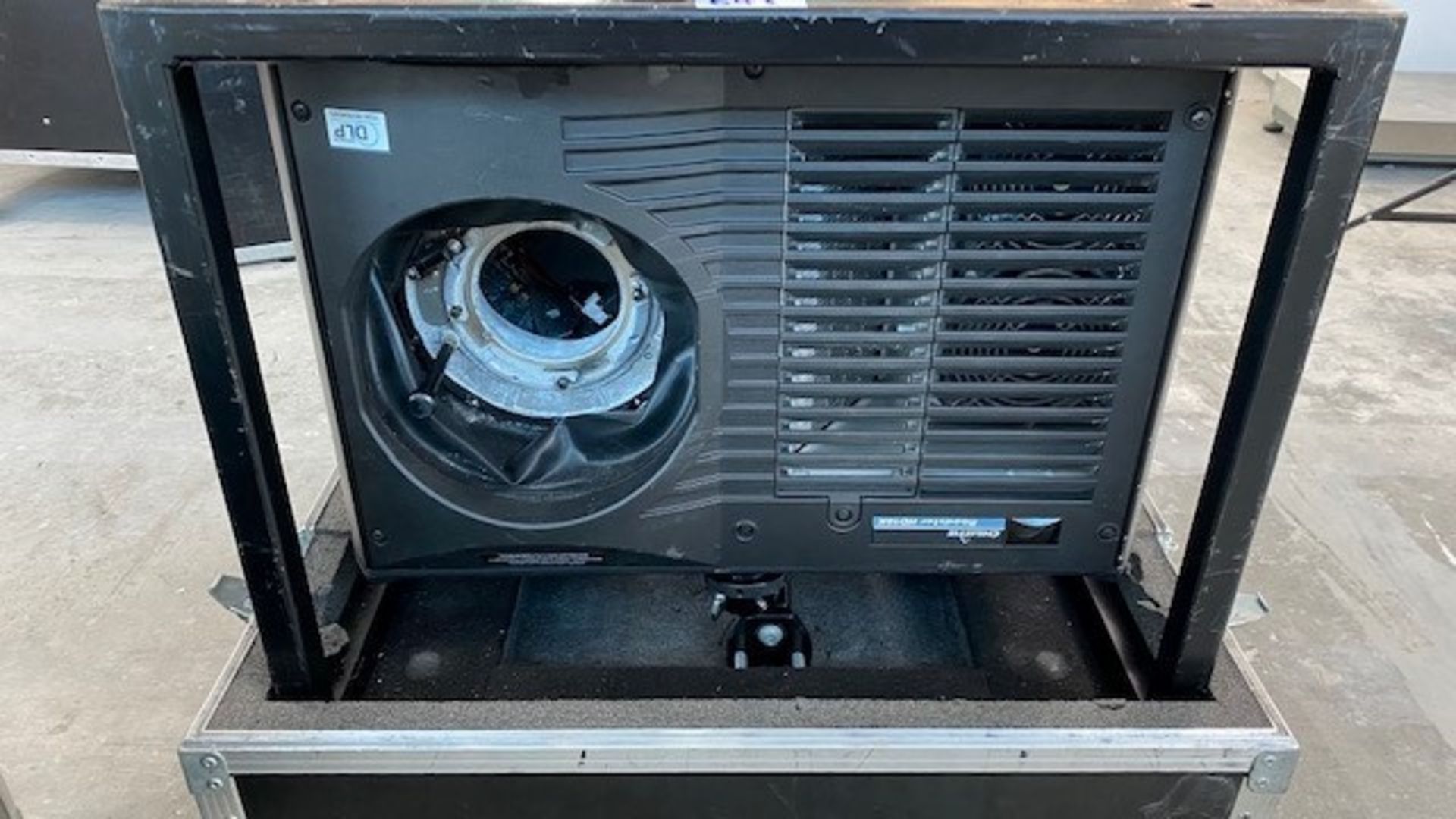 1 x 18k Christie Projector In Flight Case - Ref: 649 - CL581 - Location: Altrincham WA14Items will