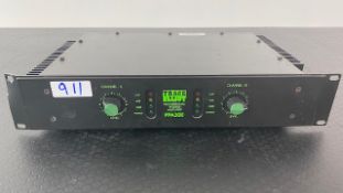 1 x Trace Elliot PPA300 Professional Power Amplifier A/F - Ref: 911 - CL581 - Location: Altrincham