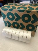 48 x Rolls Of White PVC Tape - New & Boxed - Ref: 282 - CL581 - Location: Altrincham WA14