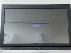 2 x NEC 42" Plasma Televisions With Remote Control, Hanging Brackets In A Dual Wheeled Flight Case