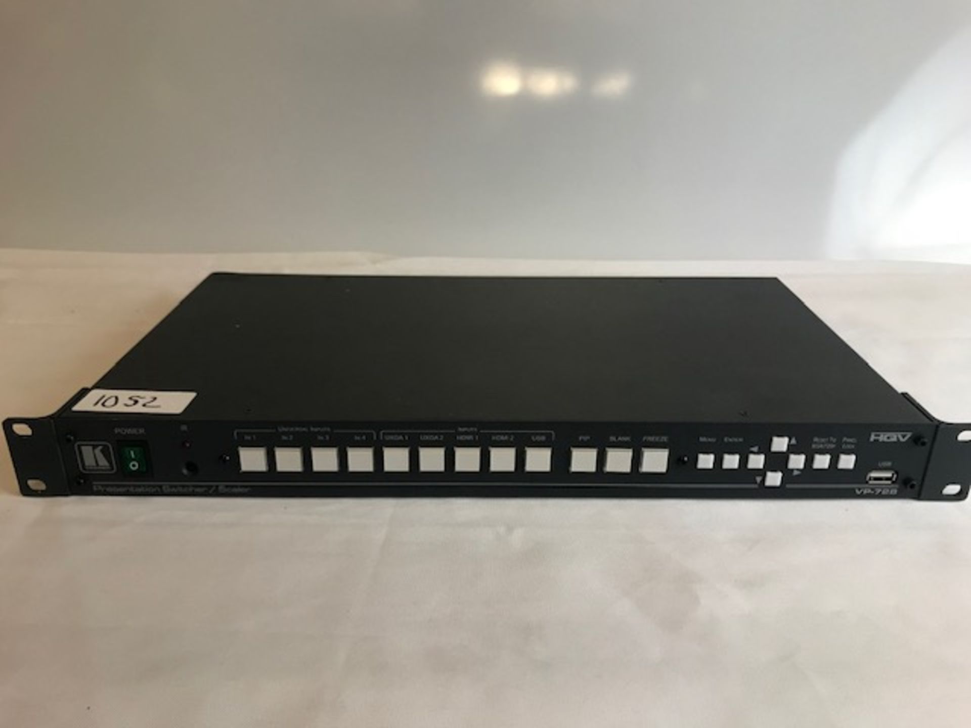 1 x Kramer VP-728 Presentation Switcher/Scaler - Ref: 1052 - CL581 - Location: Altrincham WA14