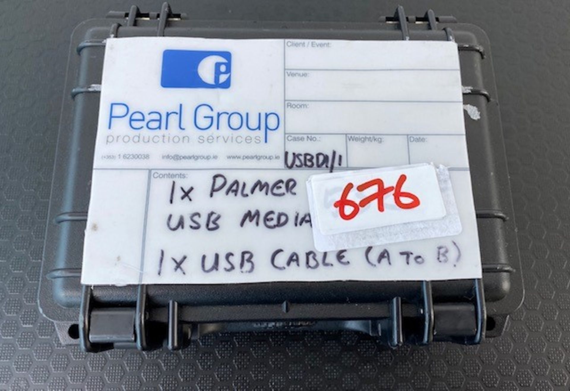 1 x Palmer PCDI Box - In Case - Ref: 676 - CL581 - Location: Altrincham WA14