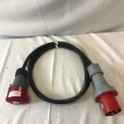 1 X 63Amp 3 Phase To 32Amp 3 Phase Adapter Cable - Ref: 6262 - CL581 - Location: Altrincham