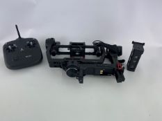 1 x DJI Ronin-M Complete Kit c/w Accessories, Battery Pack & Remote Control Unit With Stand in