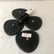 4 X Table Stands For Microphones - Ref: 6234 - CL581 - Location: Altrincham WA14Items will be