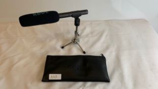 1 x Rode NTG2 Shotgun Mic in a bag Including pop filter and table stand - Ref: 1111 - CL581 -