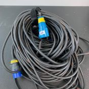2 X 32Amp Single Phase 30M Cable - Ref: 1366 - CL581 - Location: Altrincham WA14Items will be