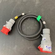 1 X 16Amp 3 Phase To 32Amp 3 Phase Adapter 1M - Ref: 1387 - CL581 - Location: Altrincham Wa14