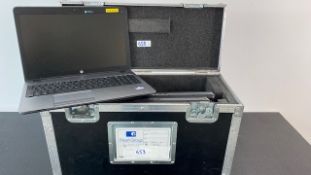 6 x HP Pro Book Laptops With Power Supplies In Flight Case *Listing Updated*