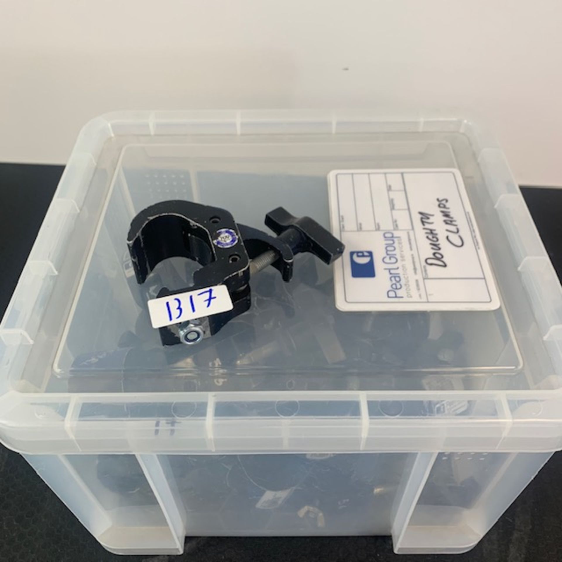 22 X Doughty Heavy Duty Clamps In A Box - Ref: 1317 - CL581 - Location: Altrincham WA14Items will be