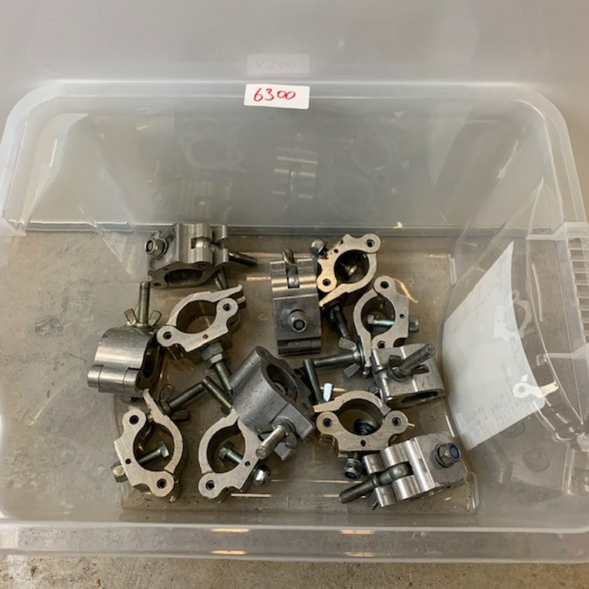 10 x Doughty Half Coupler Clamps 500kg - Ref: 6300 - CL581 - Location: Altrincham WA14Items will
