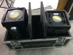 1 x Clay Paky MH Colour AE Light & 1 x CP Colour 400 Light In Flight Case