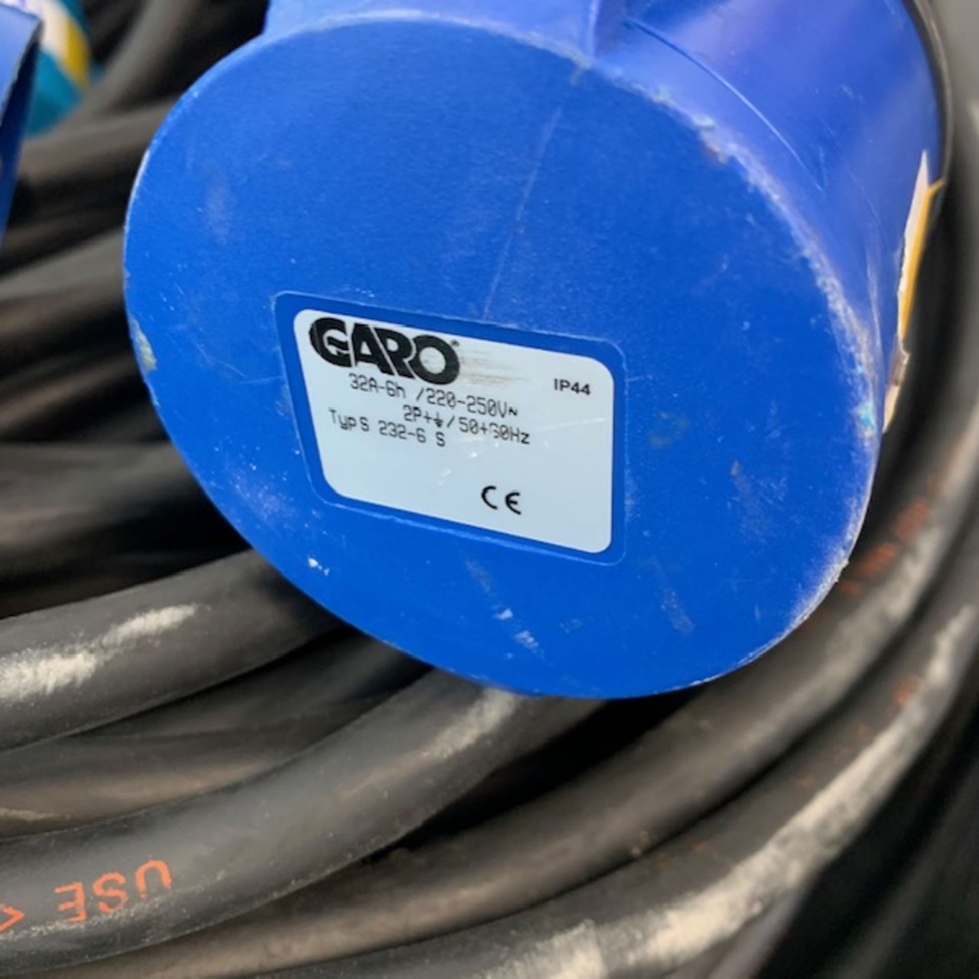 2 X 32Amp Single Phase 30M Cable - Ref: 1350 - CL581 - Location: Altrincham WA14Items will be - Image 2 of 2