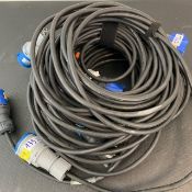 4 X 32Amp Single Phase 10M Cable - Ref: 1352 - CL581 - Location: Altrincham Wa14