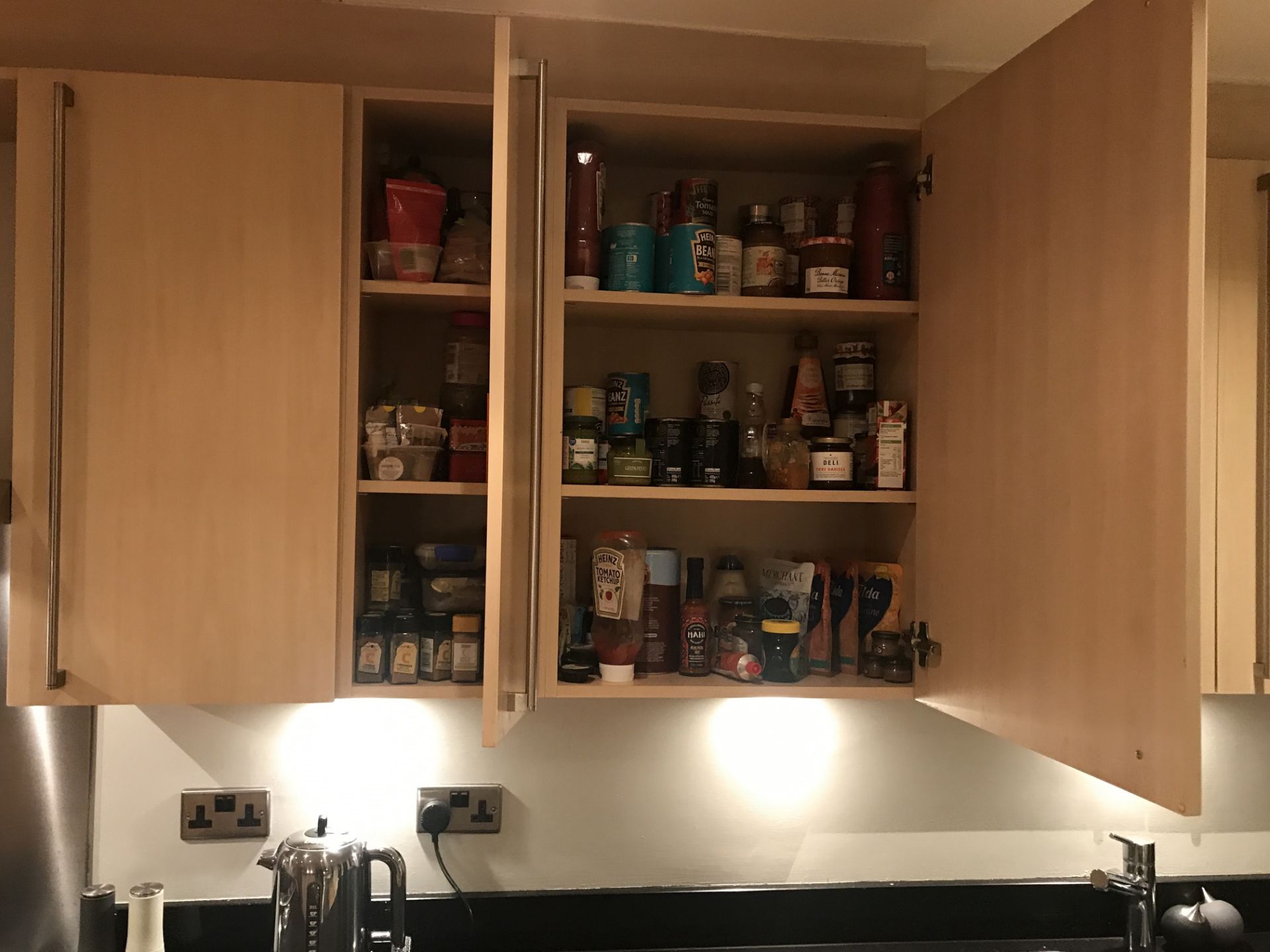 1 x Fitted Kitchen Featuring Birch Soft Close Doors, Black Granite Worktops and Zanussi Appliances - - Image 45 of 51