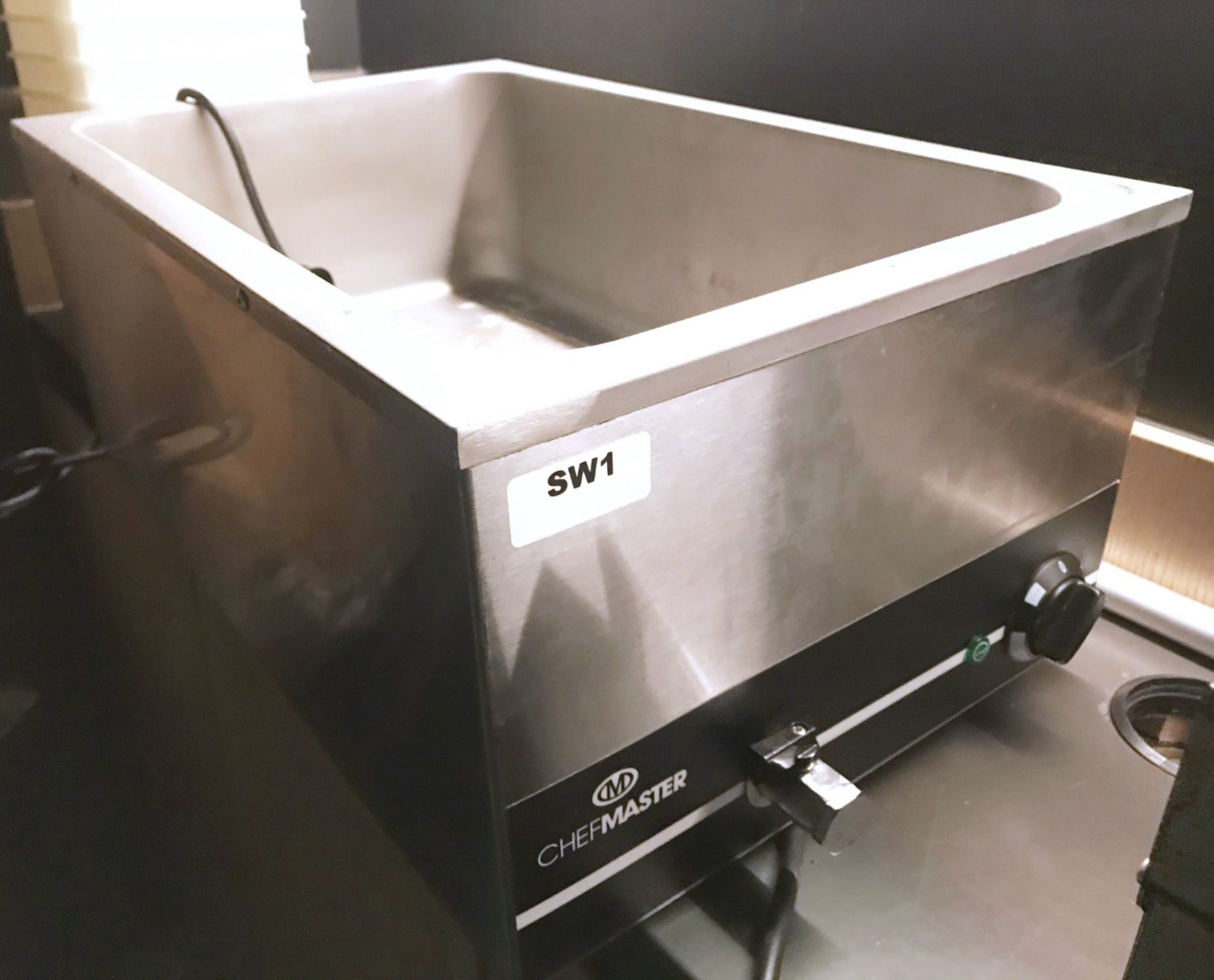 1 x Chefmaster Countertop Baine Marie - 240v - Ref: SW1 - CL584 - Location: Altrincham WA14