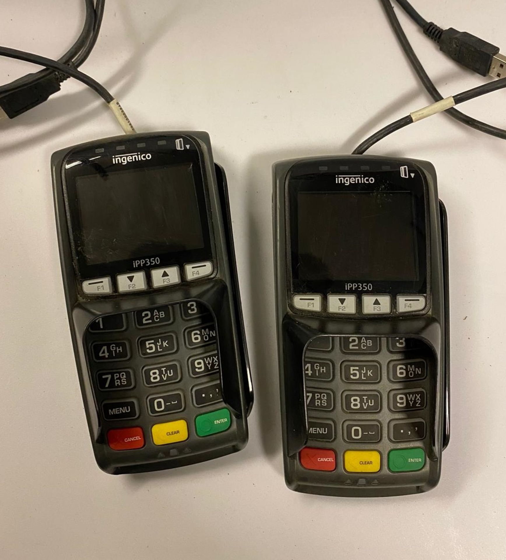 2 x Ingenico IPP350 Chip and Pin Card Terminal Contactless - Location: Altrincham WA14 - Image 2 of 5