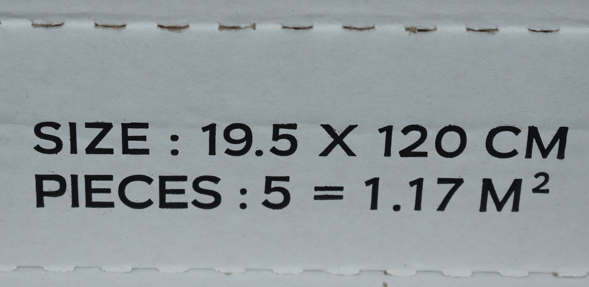 12 x Boxes of RAK Porcelain Floor or Wall Tiles - M Project Wood Design in Light Grey - 19.5 x 120 c - Image 5 of 7