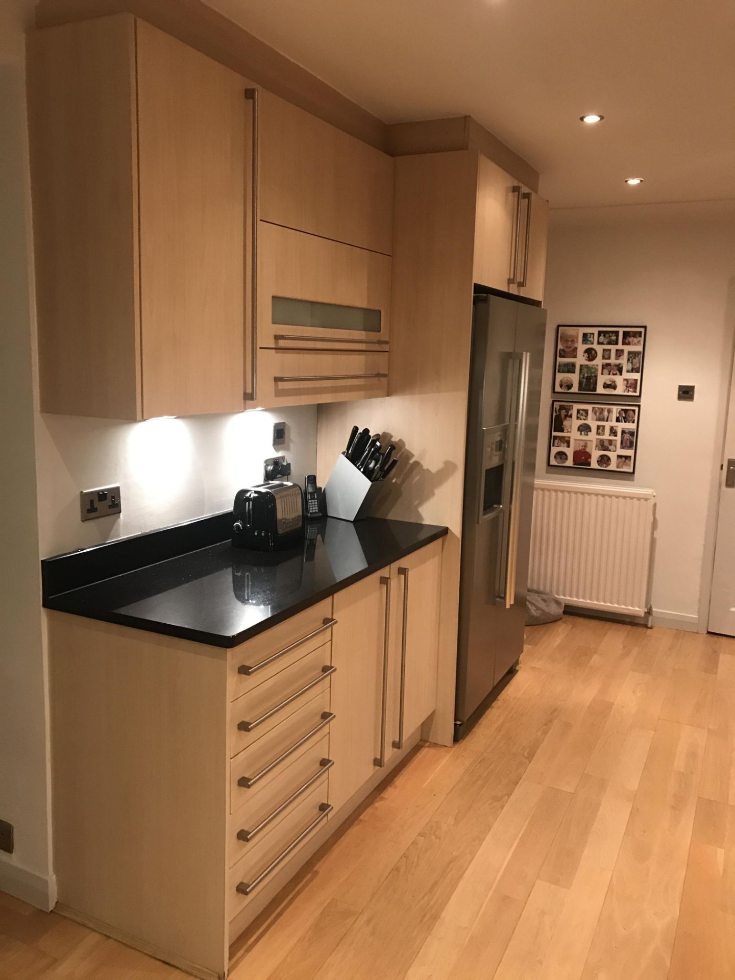 1 x Fitted Kitchen Featuring Birch Soft Close Doors, Black Granite Worktops and Zanussi Appliances - - Image 33 of 51