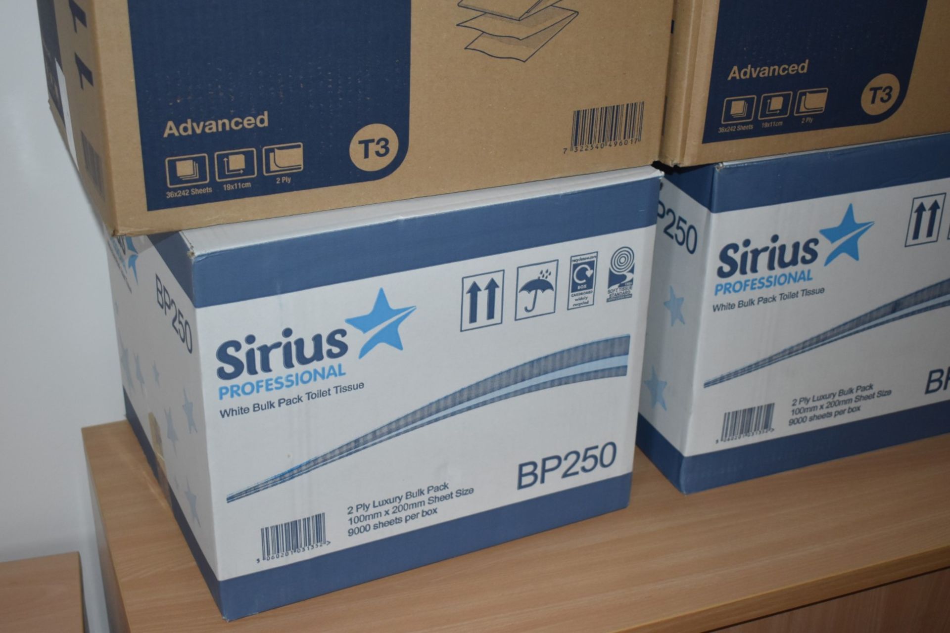 4 x Boxes of Tork & Sirius Toilet Paper - New and Sealed - Ref: FF135 U - CL544 - Location: Leeds, - Image 4 of 4