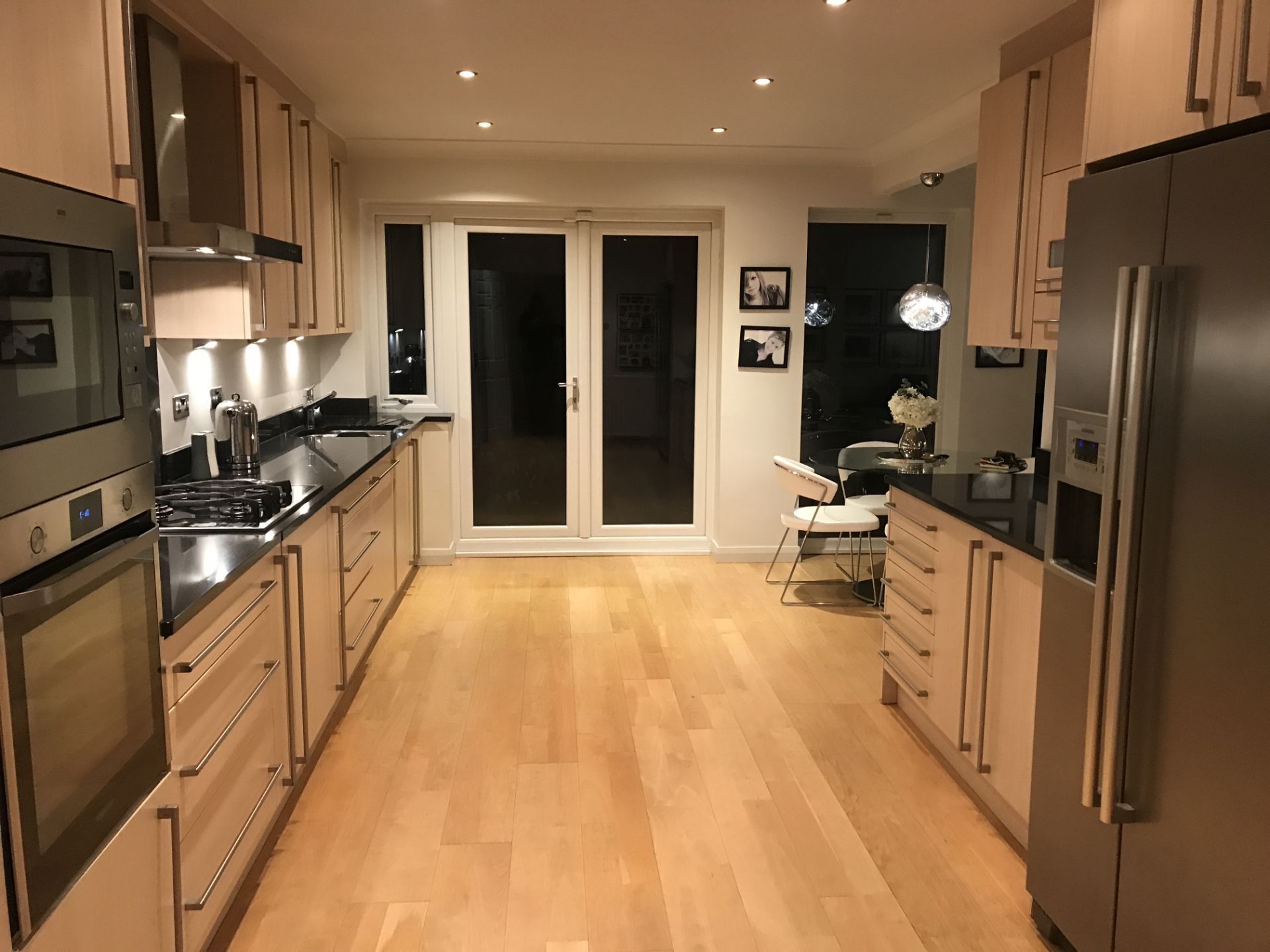 1 x Fitted Kitchen Featuring Birch Soft Close Doors, Black Granite Worktops and Zanussi Appliances - - Image 28 of 51