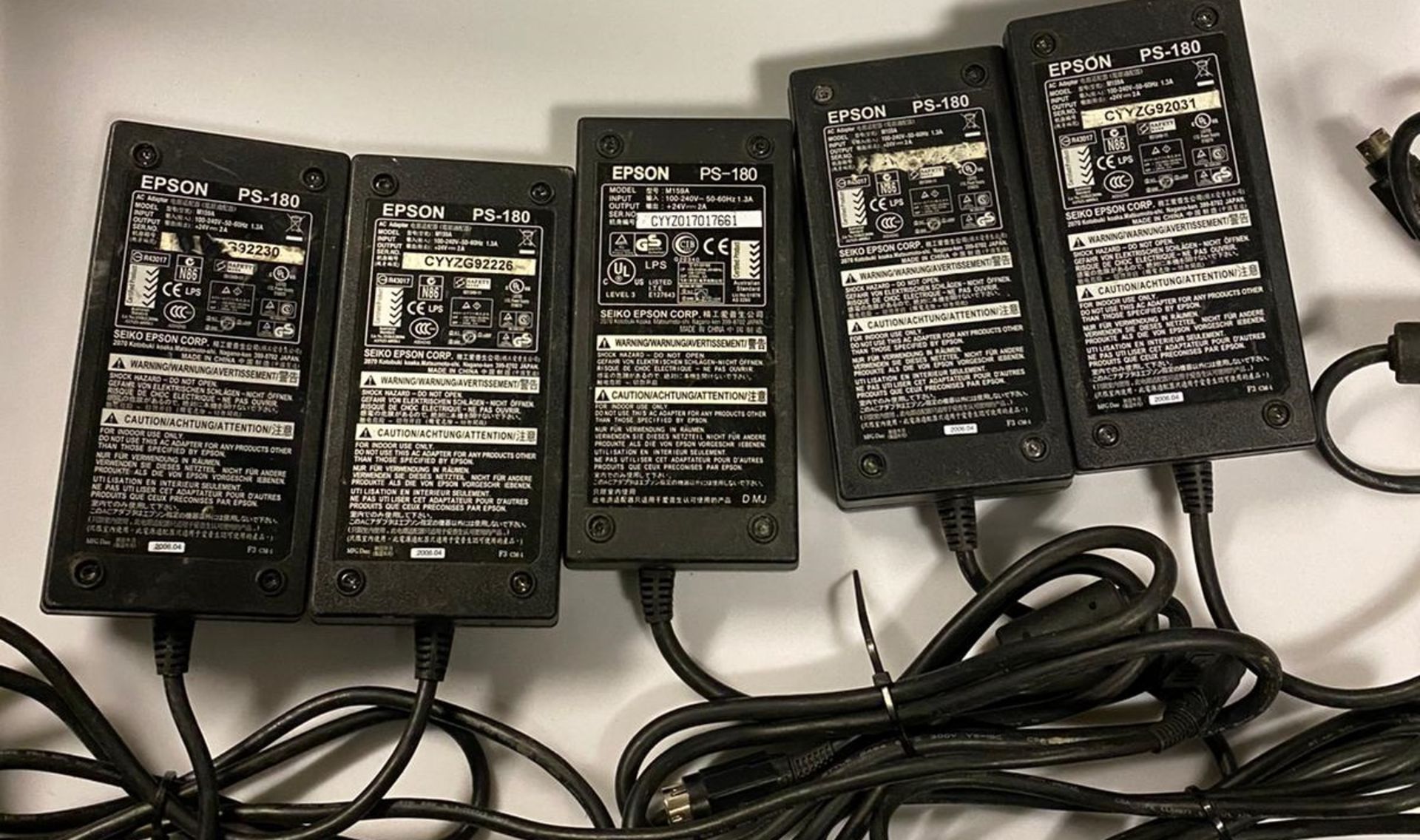 5 x Epson PS-180 Power Supply - Used Condition - CL011 - Location: Altrincham WA14 - - Image 5 of 5