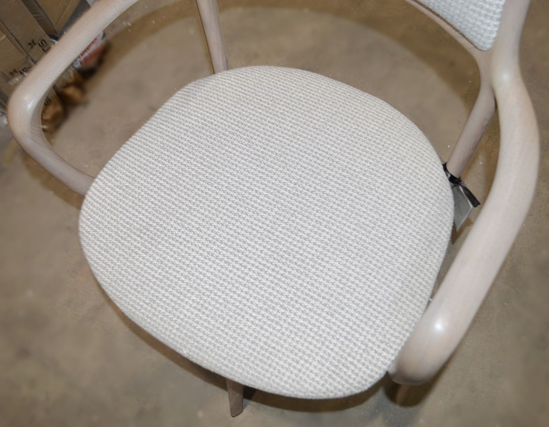 1 x GIORGETTI 'Baron' Low Back Italian Designer Armchair With Swivel Seat - Original Price £3,527 - Image 8 of 12