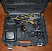 1 x Titan Cordless Drill With Charger, Battery, Case and Drill Bits - CL586 - Location: Stockport