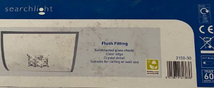 1 x Searchlight Flush Fitting - Ref: 2150-30 - New and Boxed Stock -