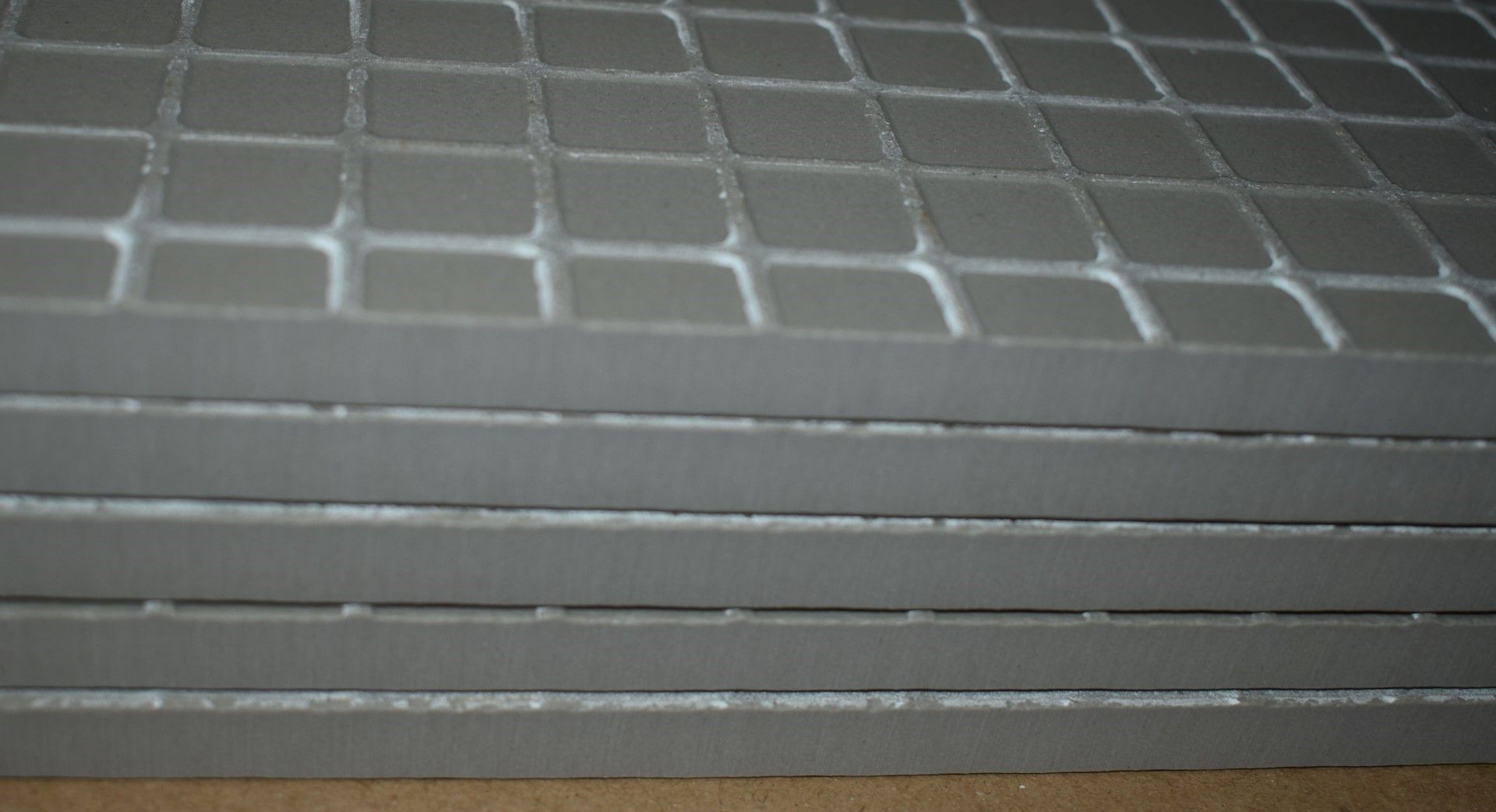 12 x Boxes of RAK Porcelain Floor or Wall Tiles - M Project Wood Design in Light Grey - 19.5 x 120 c - Image 4 of 7