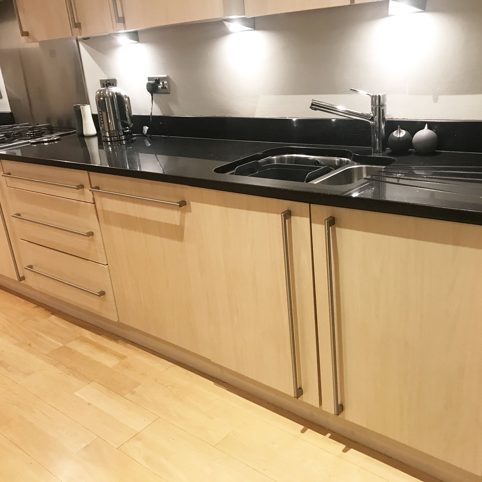1 x Fitted Kitchen Featuring Birch Soft Close Doors, Black Granite Worktops and Zanussi Appliances - - Image 17 of 51