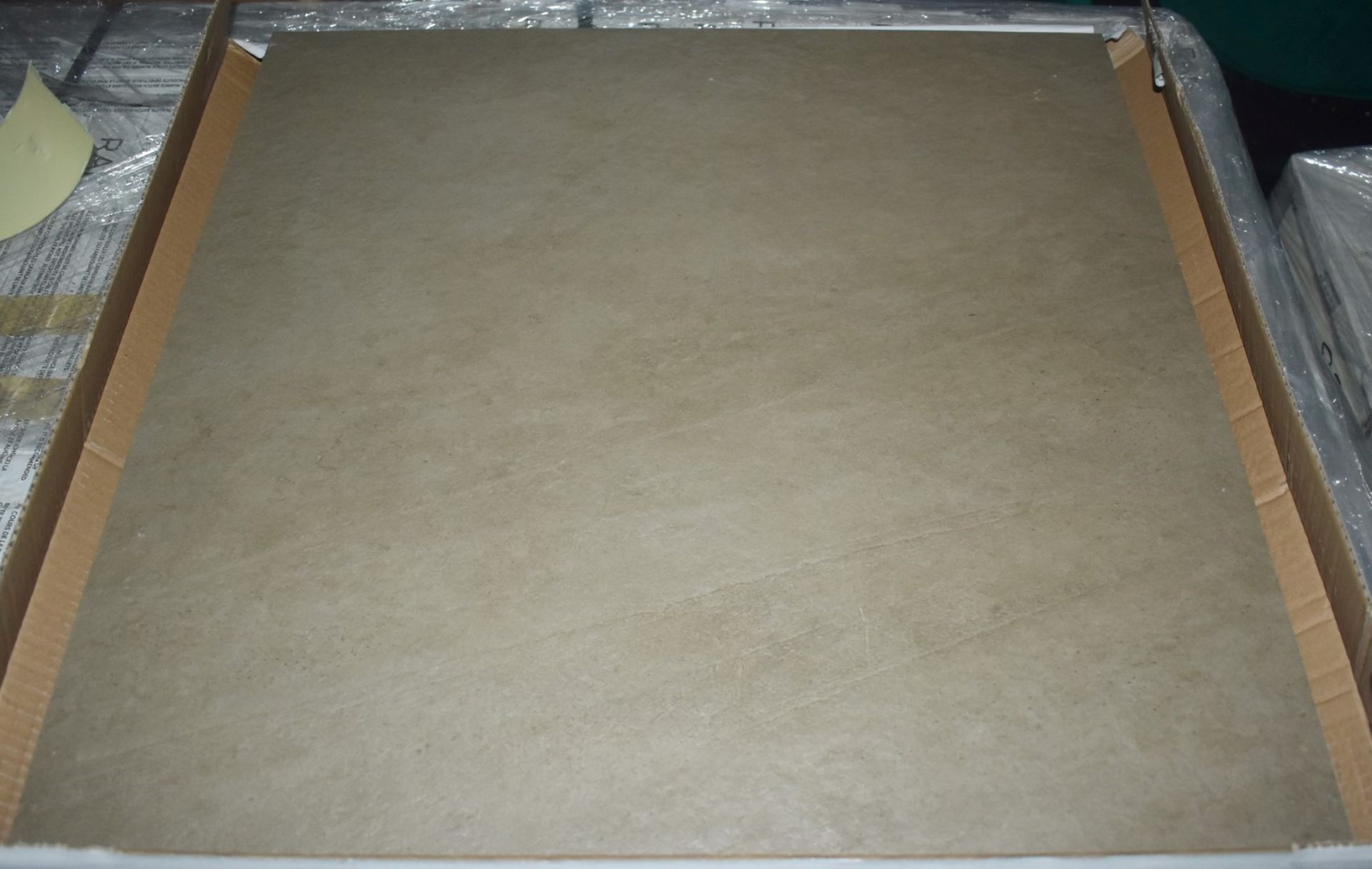 12 x Boxes of RAK Porcelain Floor or Wall Tiles - Concrete Design in Clay Brown - 60 x 60 cm - Image 7 of 7
